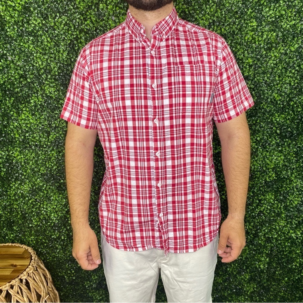 Columbia button down shortsleeve‎